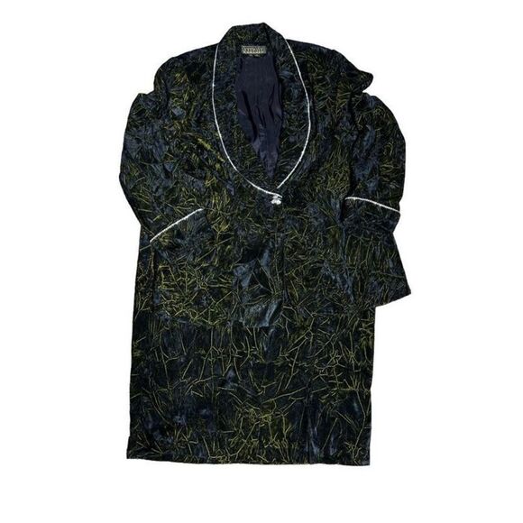 Donna Vinci Couture Church Suit Skirt Set W/ Jacket Rhinestone Trim Plus Size 22 - Picture 1 of 5